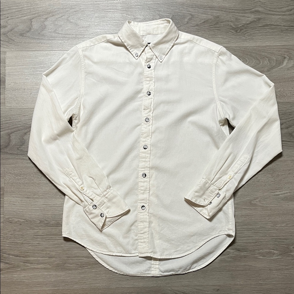 🔥☠️ Rag & Bone men’s L/s button up shirt. Size small.